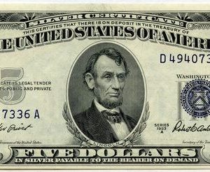 USD $5 Bills