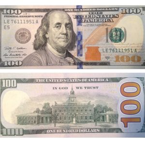USD $100 Bills